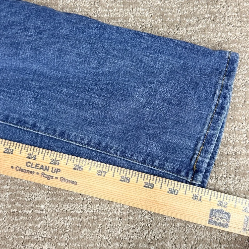 Levi's‎ 314 Shaping Straight Women's Jeans W29 L32 Blue Mid Rise Stretch Denim
